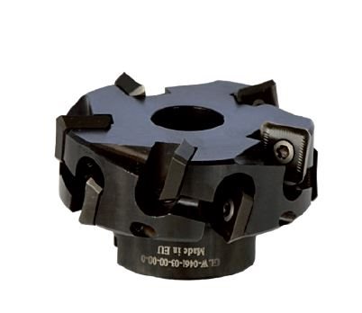 GLW-0461-03-00-00-0 - Mono block milling head, with 10 indexable inserts fixed with screws